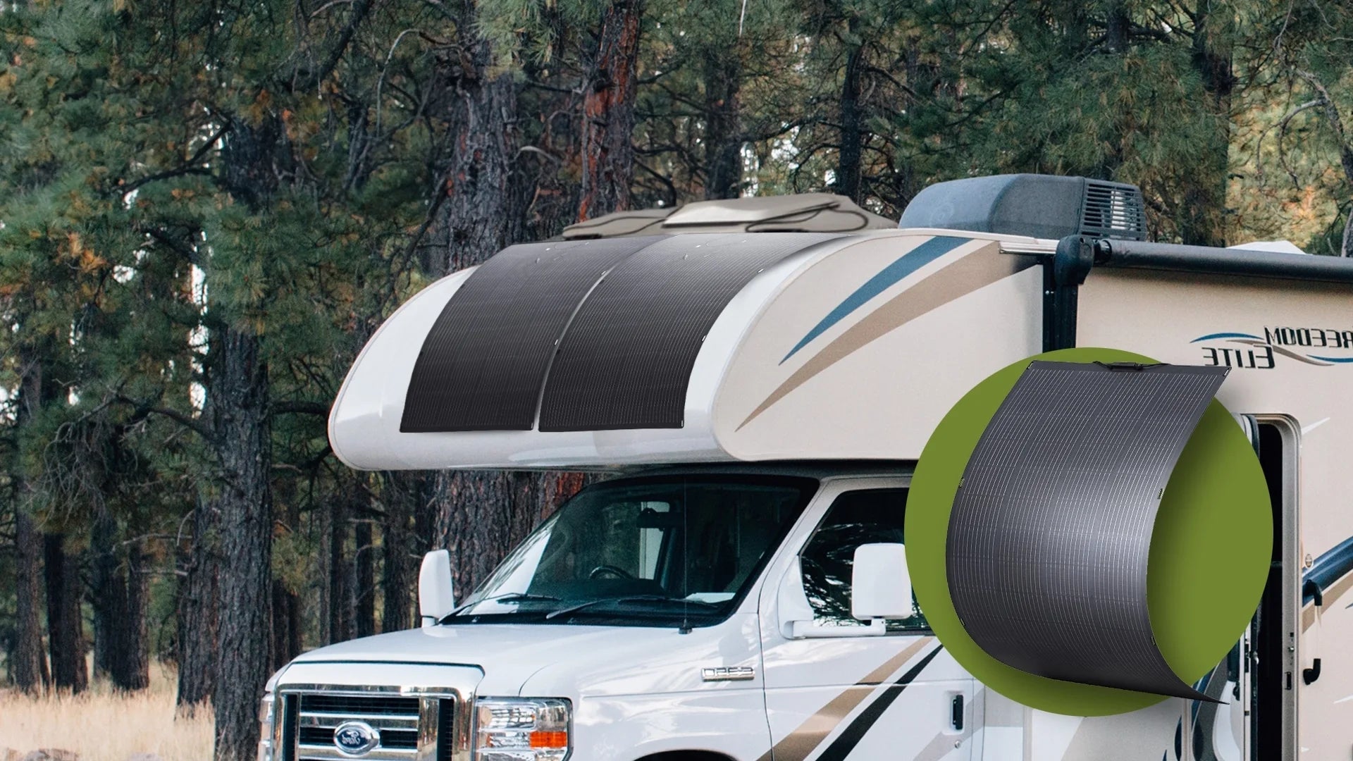 Flexibles Solarpanel