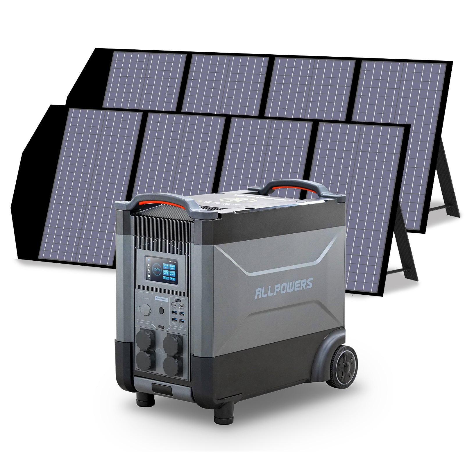 ALLPOWERS Solargenerator-Kit 4000W (R4000 + SP029 140W Solarpanel)