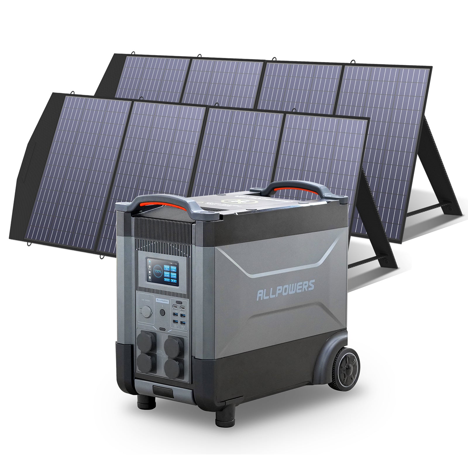 ALLPOWERS Solargenerator-Kit 4000W (R4000 + SP033 200W Solarpanel)