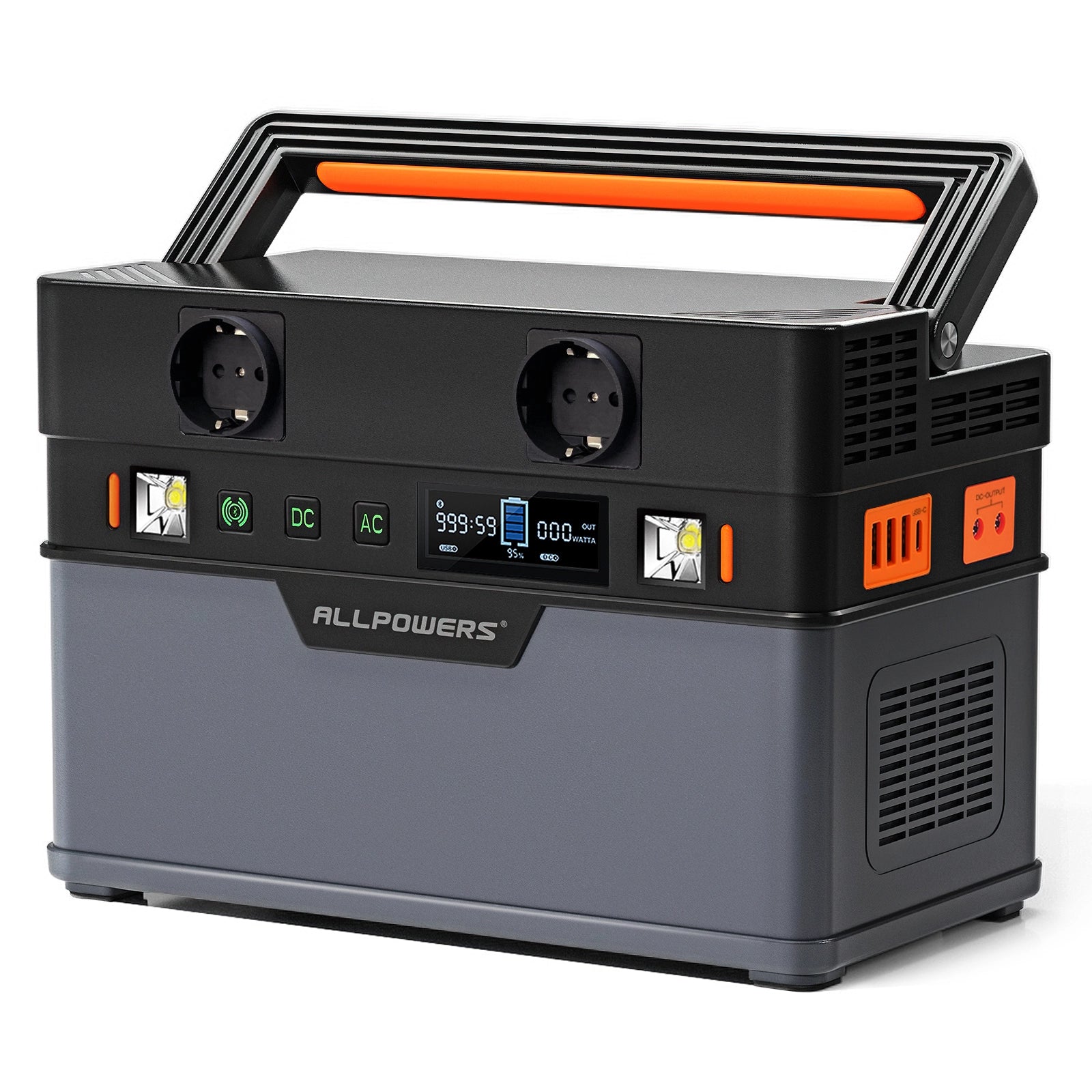ALLPOWERS S700 Tragbares Powerstation | 700W 604Wh