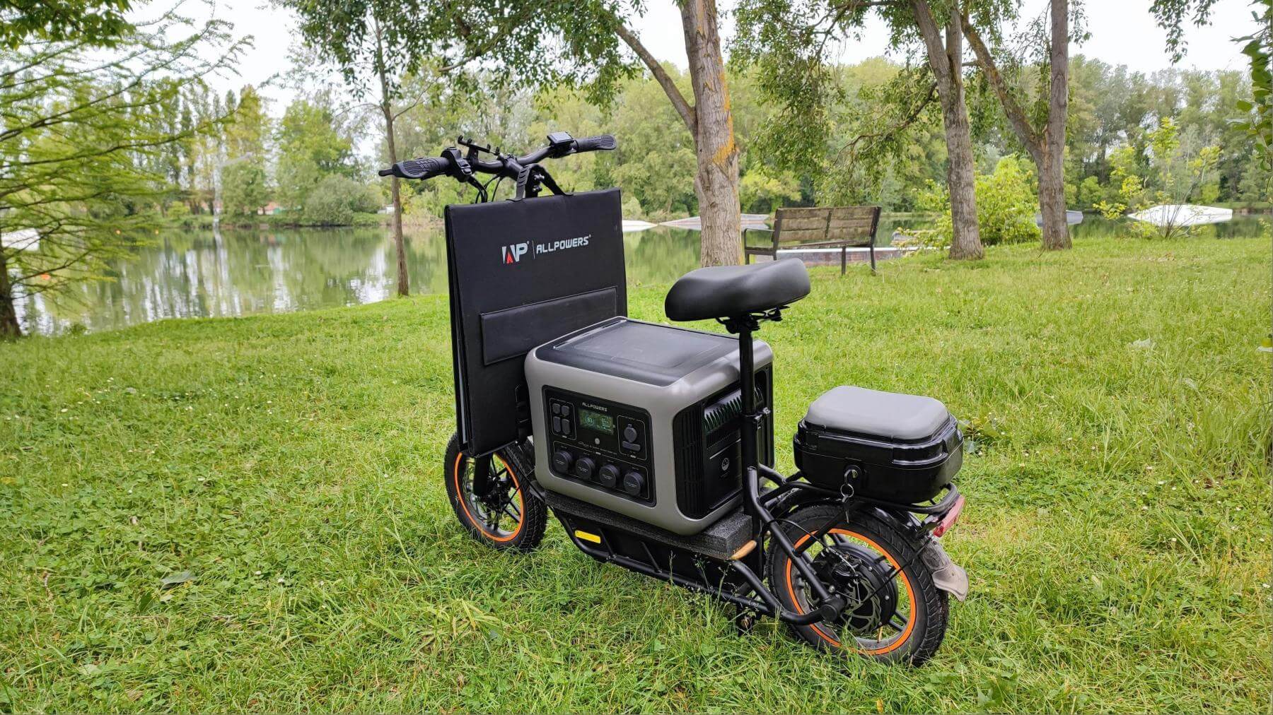 Kann eine tragbare Powerstation ein E-Bike aufladen?