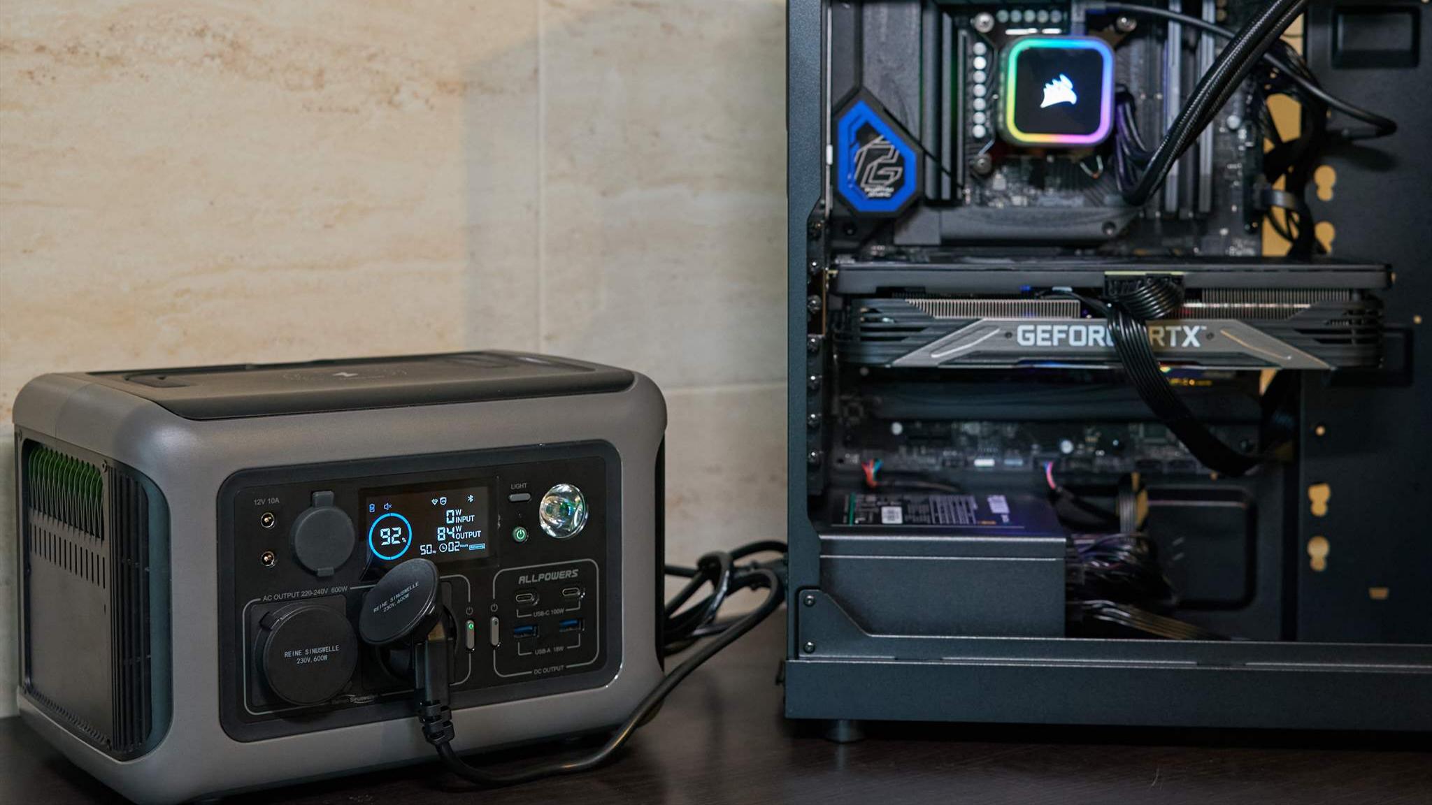 Kann eine tragbare Powerstation einen PC betreiben?