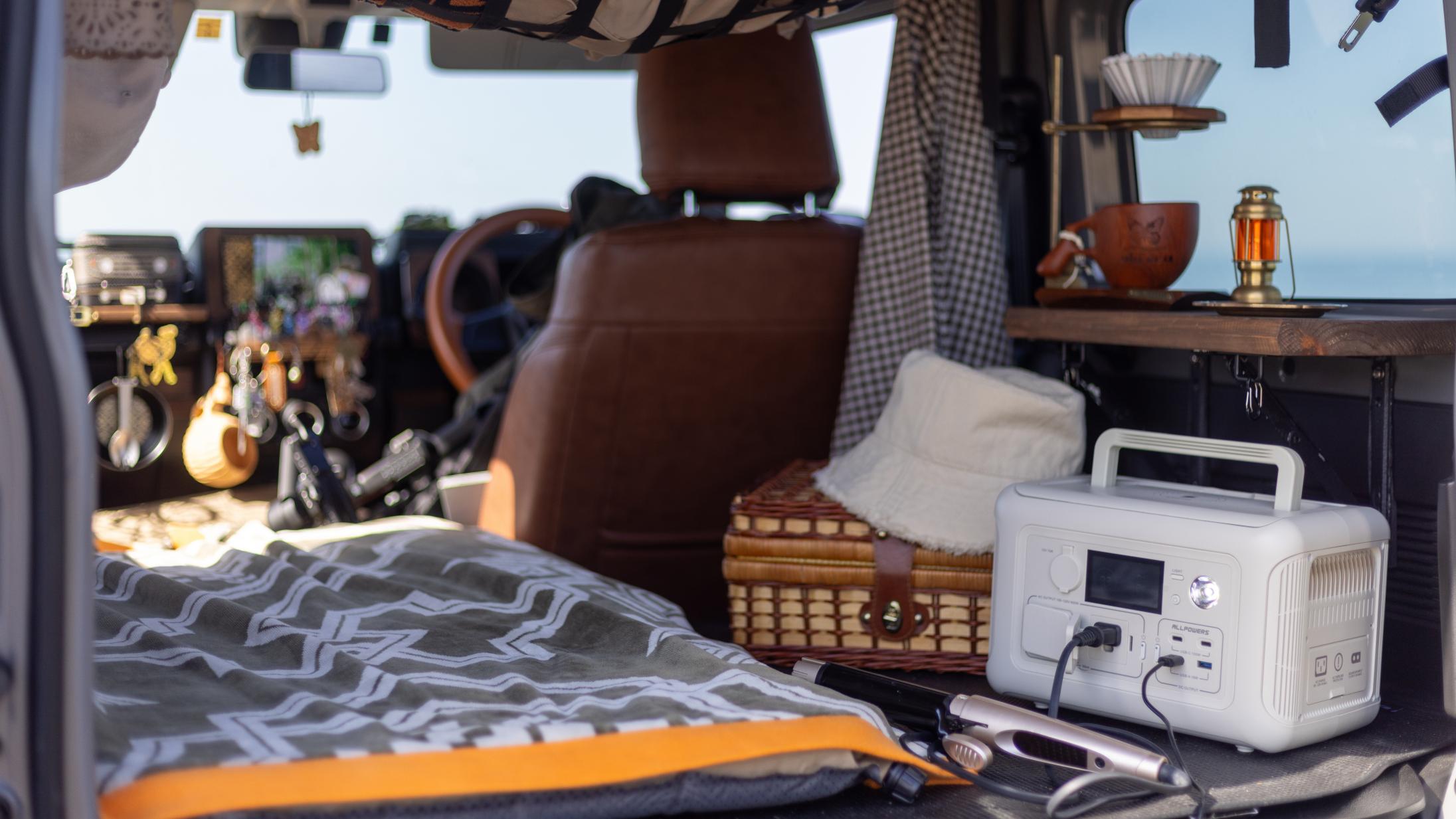 Kann eine tragbare Powerstation eine Heizdecke betreiben?