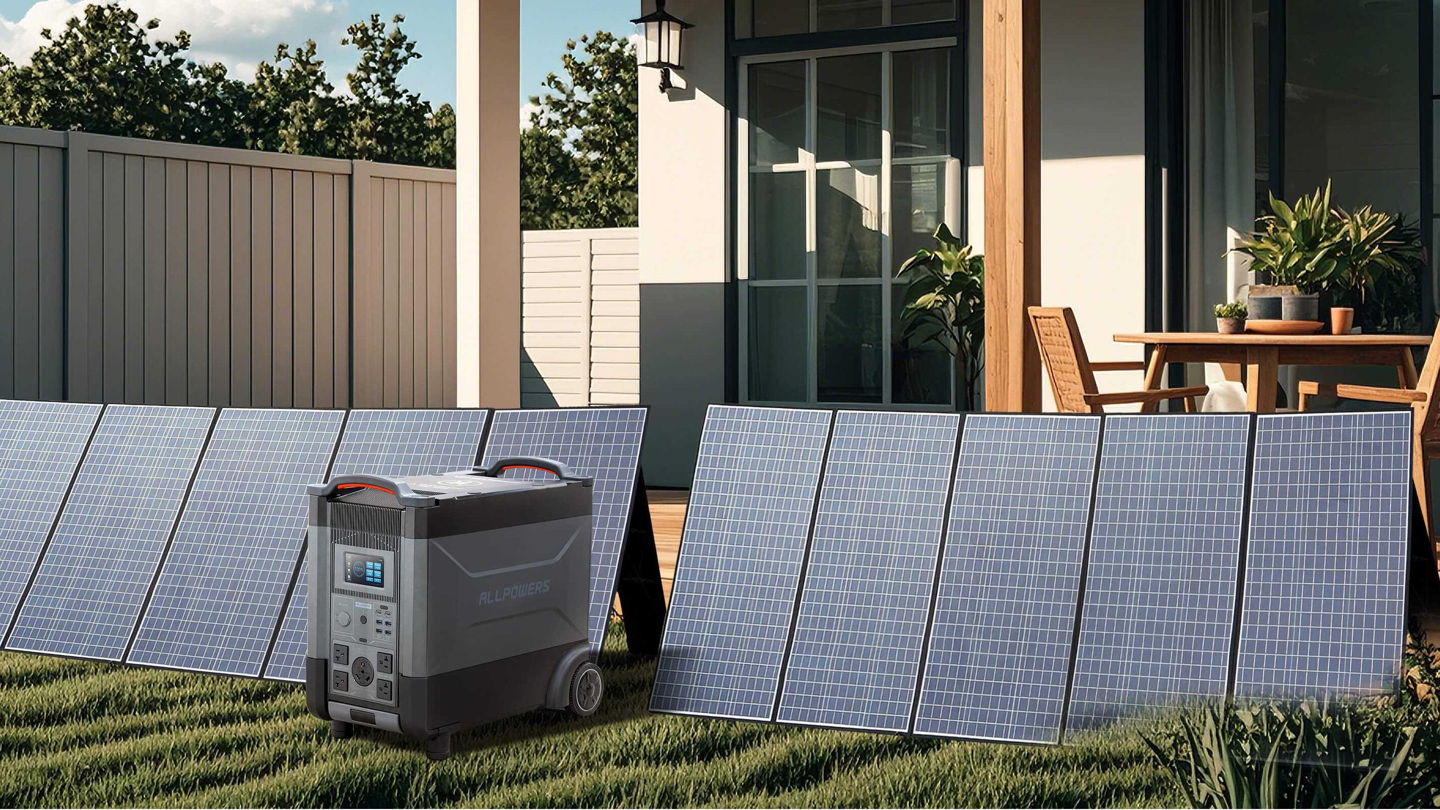 Kann eine Solargenerator ein ganzes Haus mit Strom versorgen?