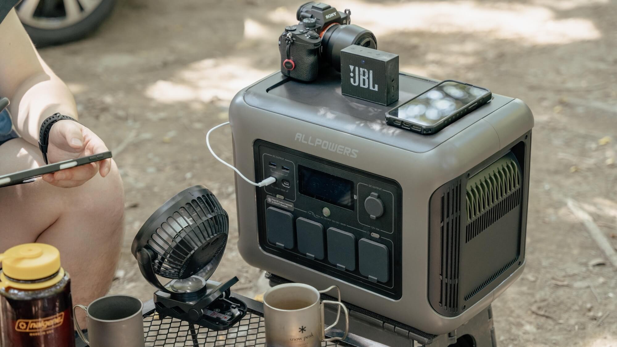 Wie lange kann eine Powerstations einen Fernseher betreiben?