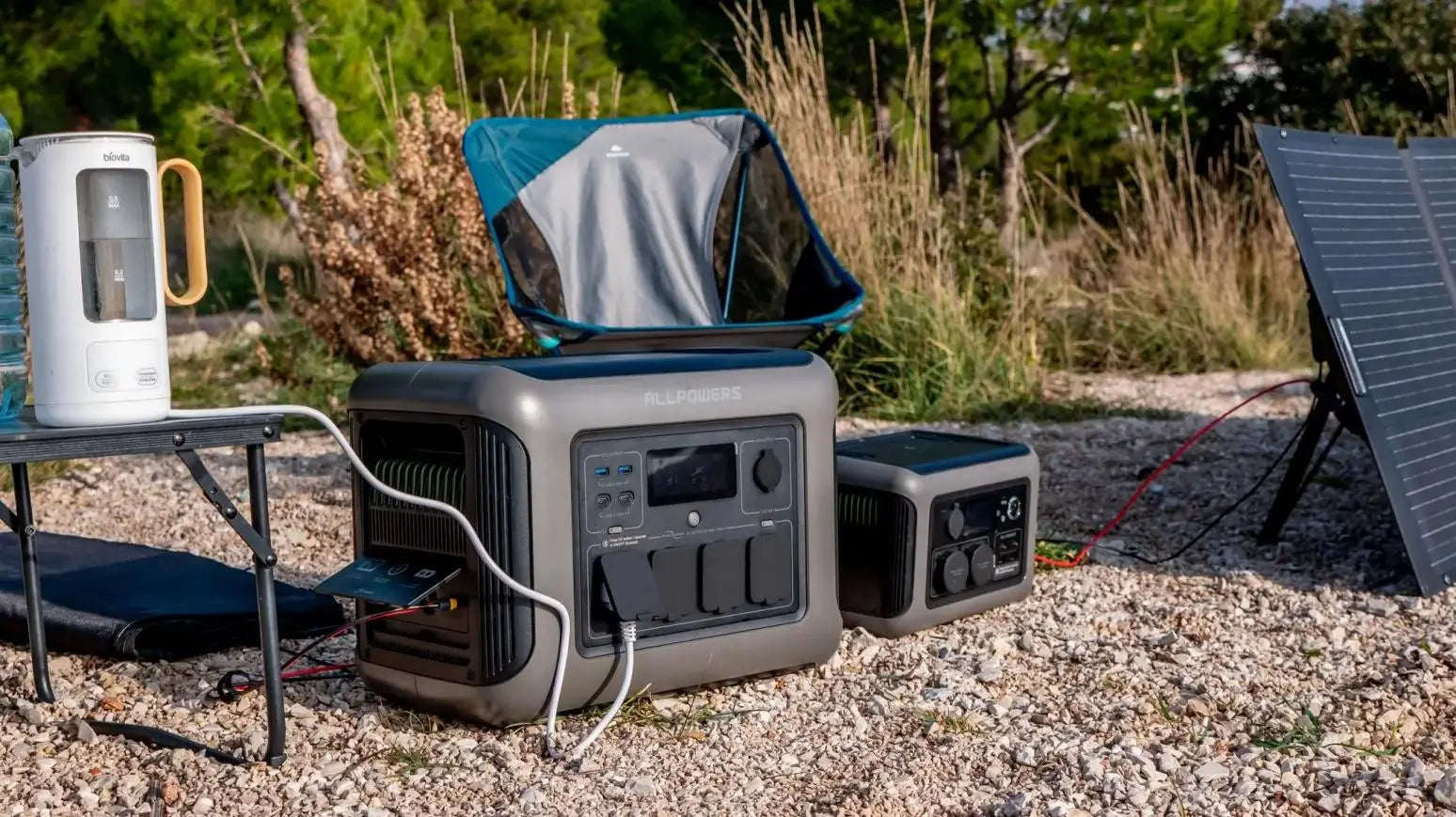 Womit kann ich beim Campen Wasser abkochen?