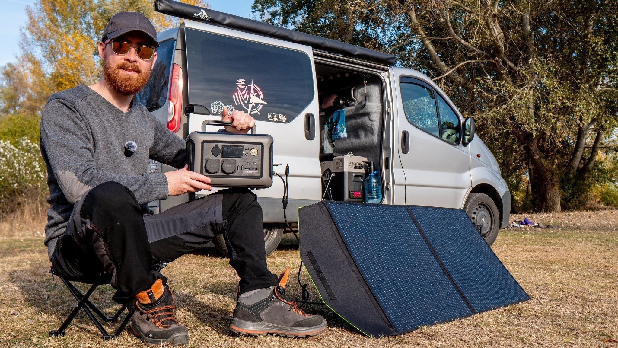 Wie lädt man eine tragbare Powerstation auf?