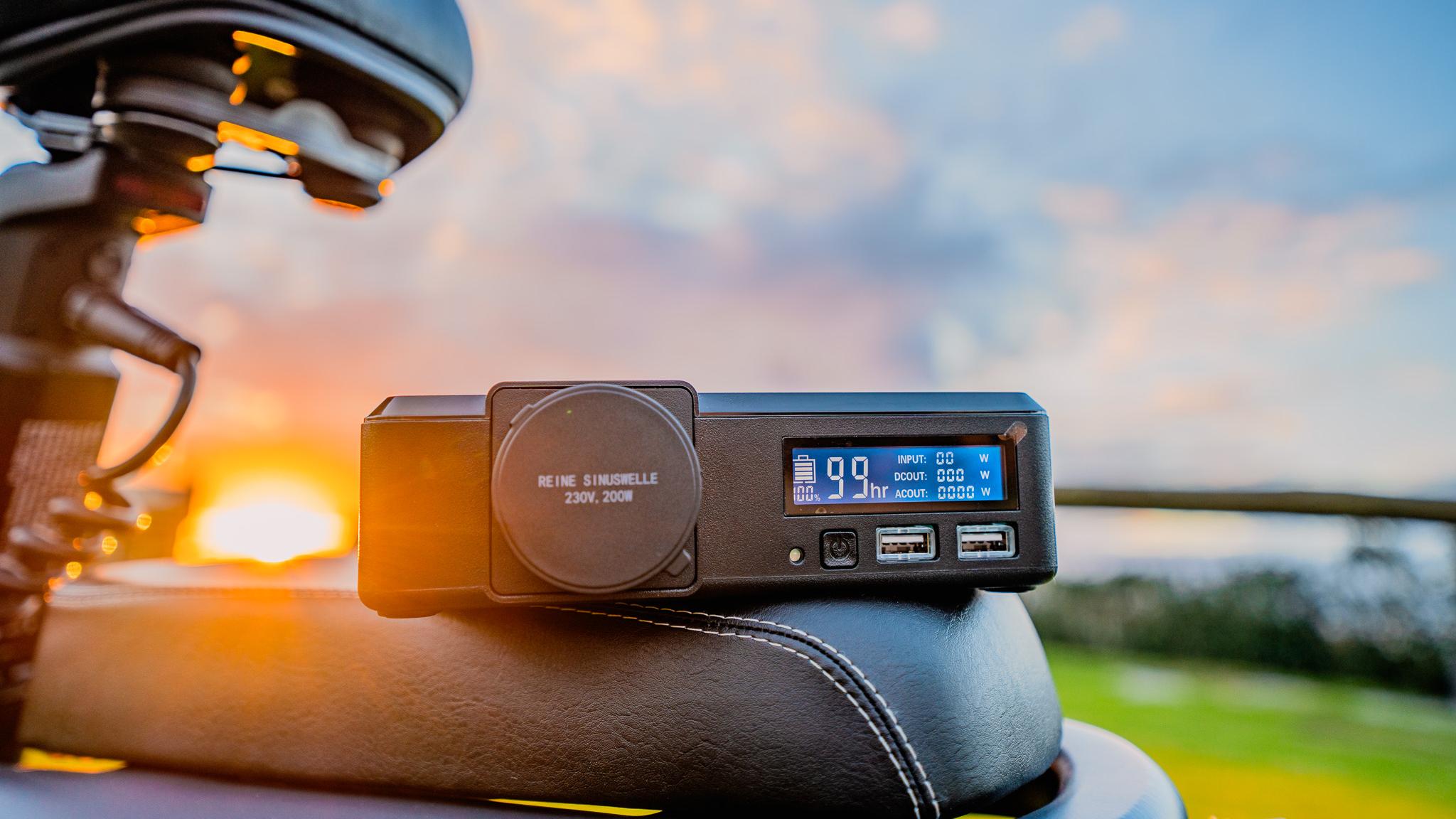 Was kann eine tragbare 200-Watt-Powerstation betreiben?