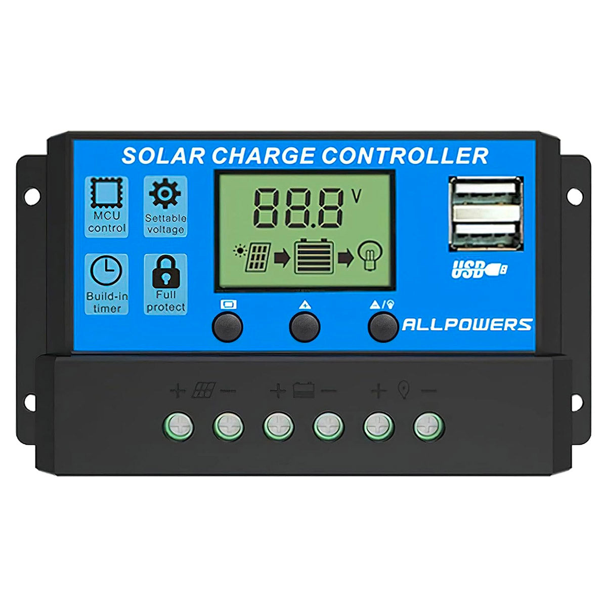 ALLPOWERS 20A solar charge controller