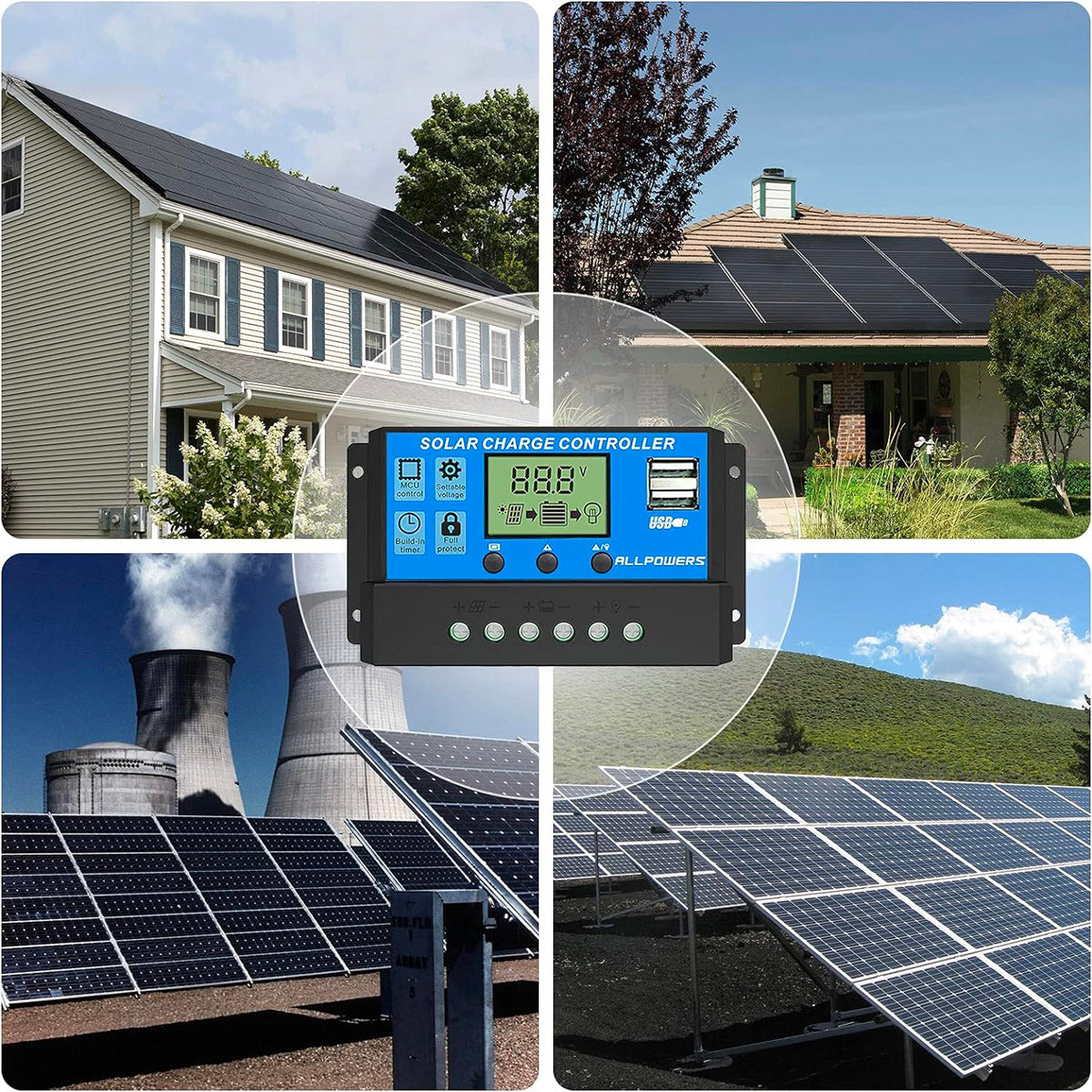 ALLPOWERS 20A solar charge controller