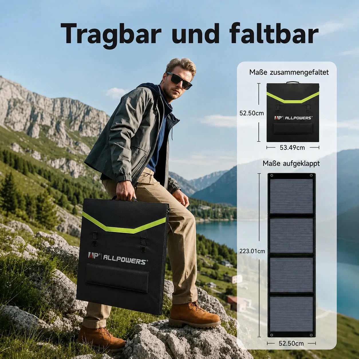 ALLPOWERS SP035 Foldable Solar Panel 200W