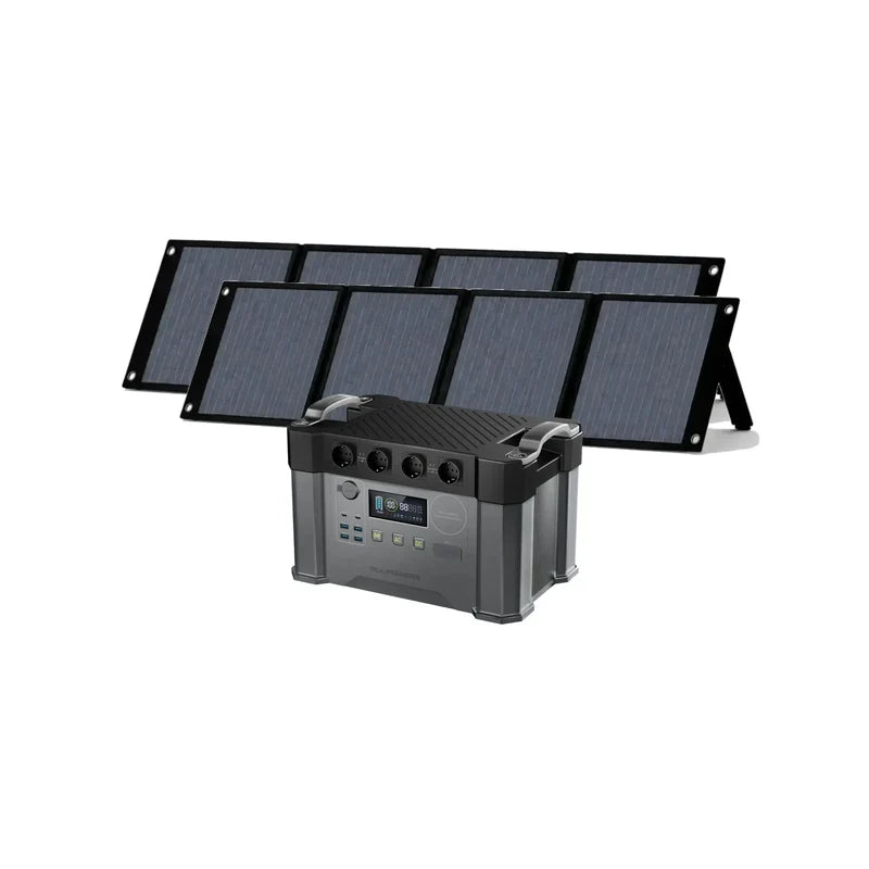 ALLPOWERS Solargenerator-Set 2400 W (S2000 Pro + SP035 200-W-Solarmodul)