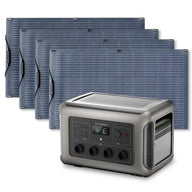 R3500 + 4PCS 100W Flexible Solar Panel (SF100)