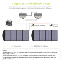 ALLPOWERS Solar Generator Kit 3500W (R3500 + SP029 140W Solar Panel) ALLPOWERS