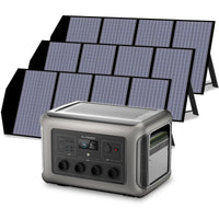 ALLPOWERS Solar Generator Kit 3500W (R3500 + SP029 140W Solar Panel) ALLPOWERS