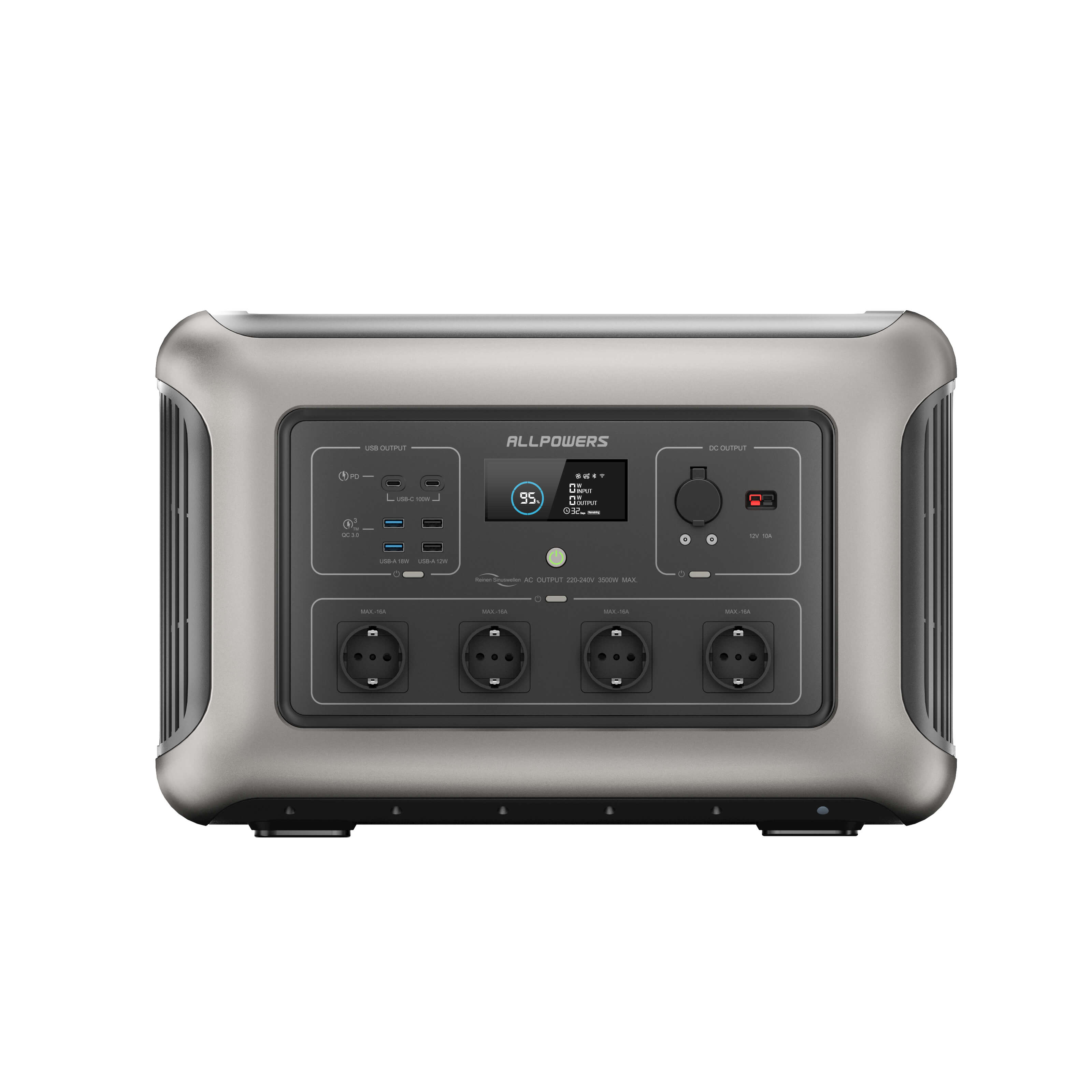 ALLPOWERS Solar Generator Kit 3500W (R3500 + SP039 600W Solar Panel) ALLPOWERS