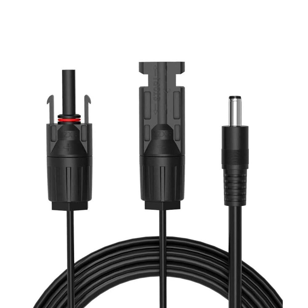 ALLPOWERS Solar-PV-Verlängerungskabel mit DC5521 Stecker 1,5 m, 16 AWG