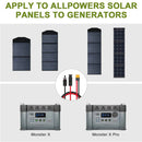 ALLPOWERS Solar-PV-Verbindungskabel mit XT60-Stecker 1,5 m 4,9 Fuß