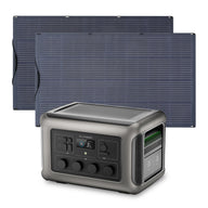 R3500 + 2 × 200W Flexible Solar Panels (SF200)