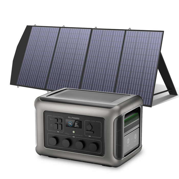 ALLPOWERS 3500W Solargenerator R3500 Mit 200W Solarpanel