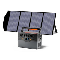 ALLPOWERS Solar Generator Kit 1500W (S1500 + SP029 140W SolarPanel) 