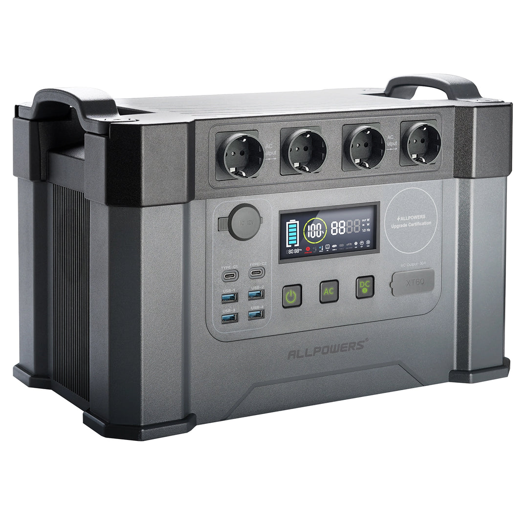 ALLPOWERS Solargenerator-Kit 2000W (S2000+ SP033 200W Solarpanel)