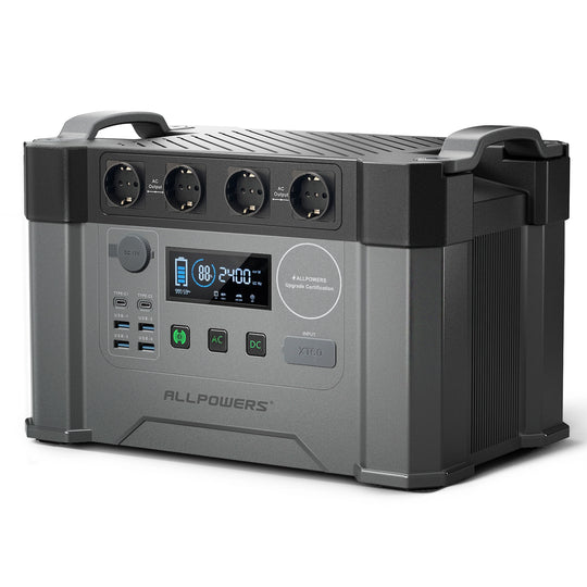 ALLPOWERS Solargenerator-Kit 2000W (S2000+ SP033 200W Solarpanel)
