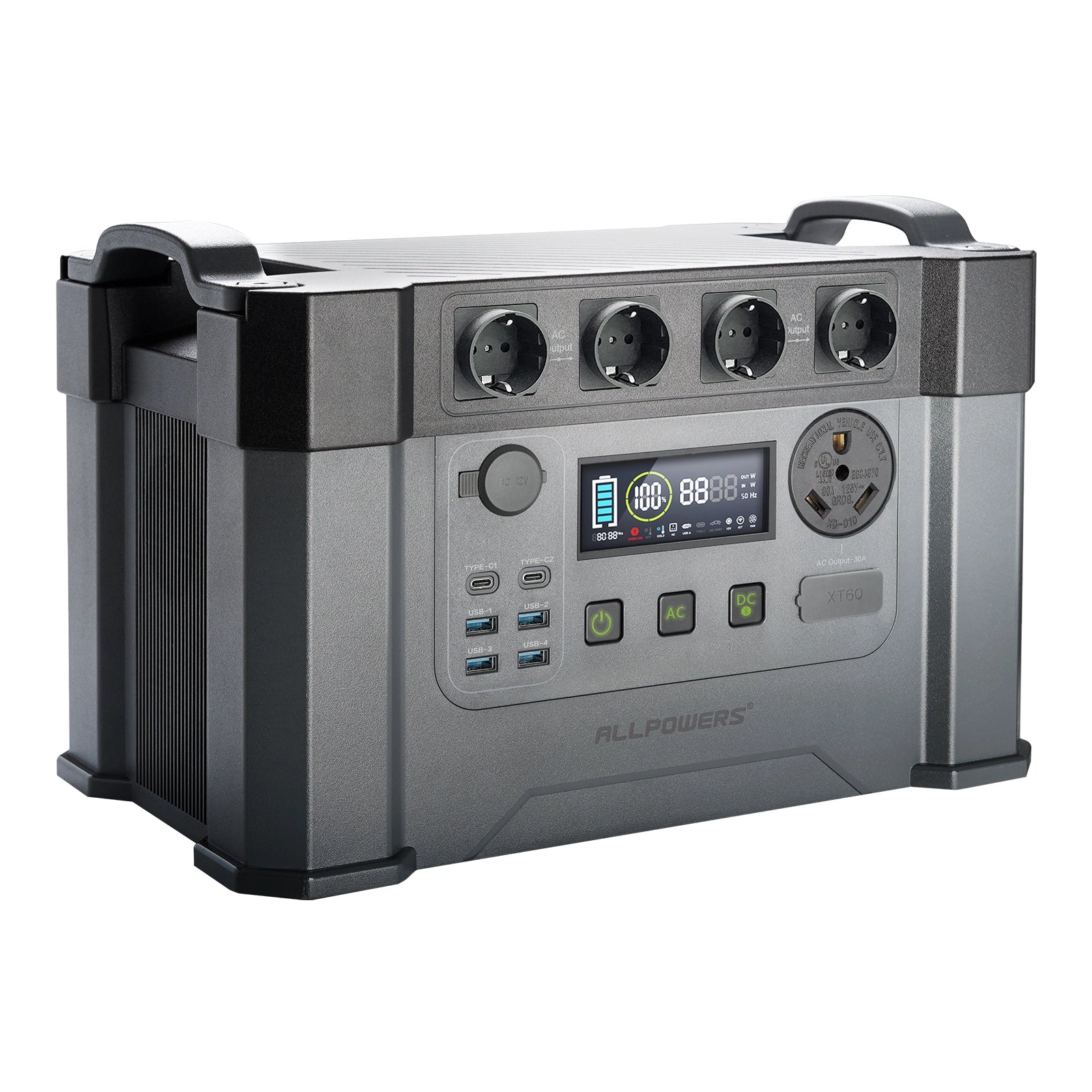 ALLPOWERS S2000 Pro Tragbares Powerstation | 2400W 1500Wh