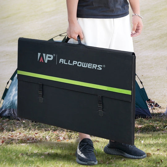 ALLPOWERS 600W Faltbares Solarpanel mit monokristalliner Zelle SP039