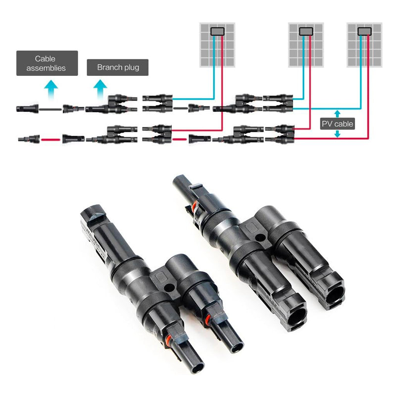 ALLPOWERS Solar-PV-Parallelverbindungs-Y-Stück