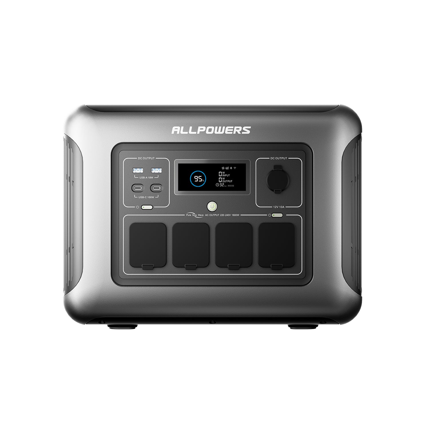 ALLPOWERS Solargenerator-Kit 1600W (R1500 Lite + SF200 200W Solarpanel)