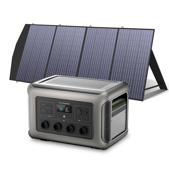 ALLPOWERS Solargenerator-Kit 3500W (R3500 + SP033 200W Solarpanel)