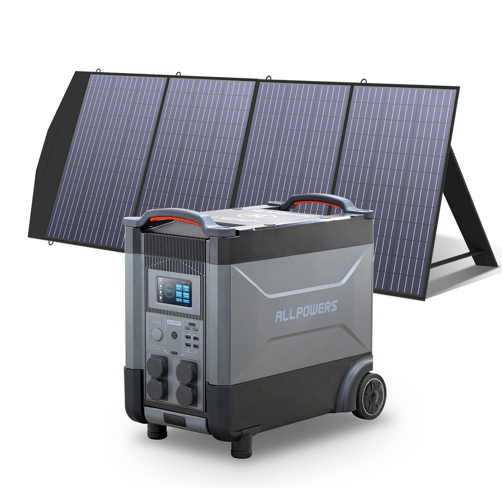 ALLPOWERS Solargenerator-Kit 4000W (R4000 + SP033 200W Solarpanel)