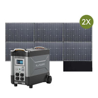 ALLPOWERS Solargenerator-Kit 4000W (R4000 + SP039 600W Solarpanel mit monokristalliner Zelle)