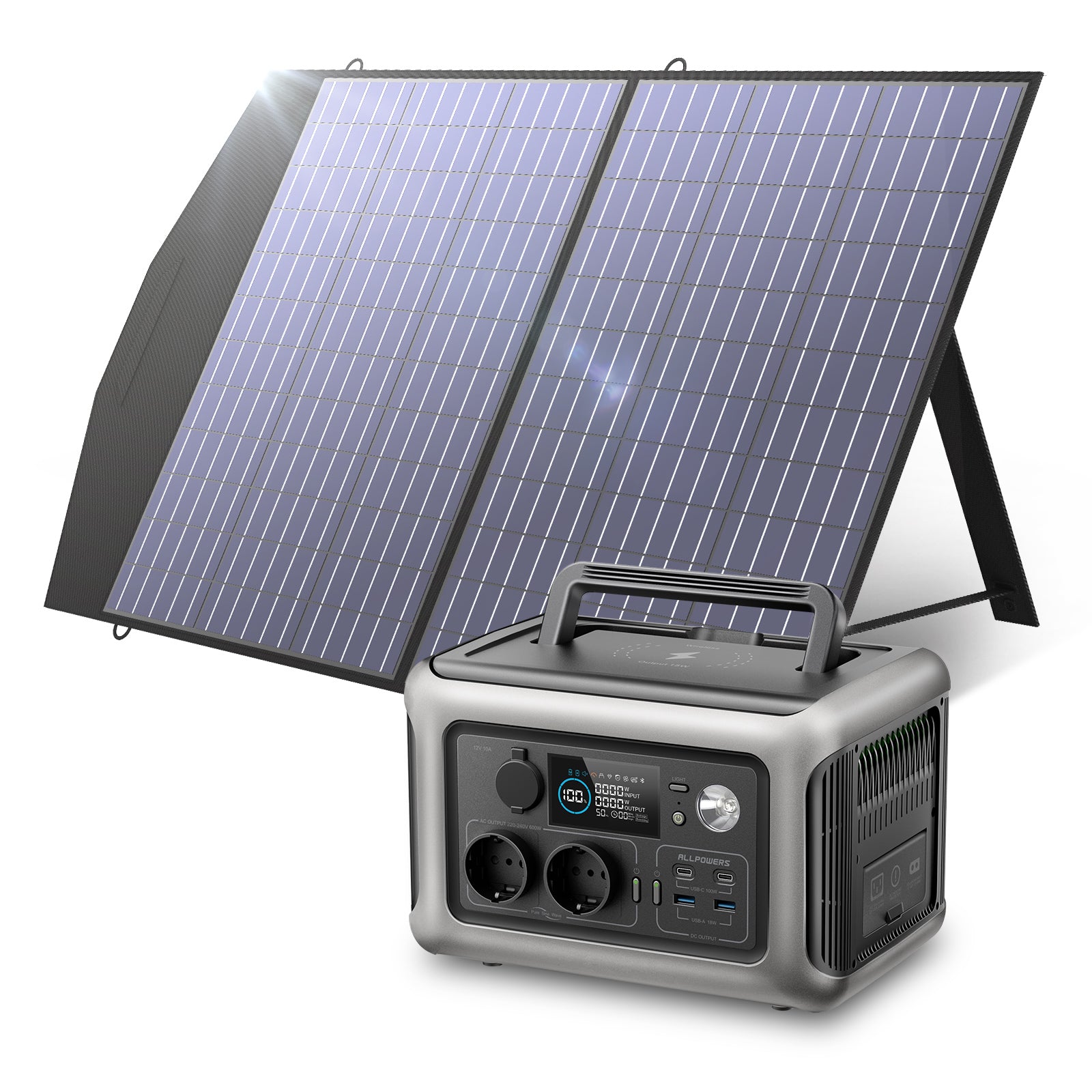 R600 Solar Generator Kit