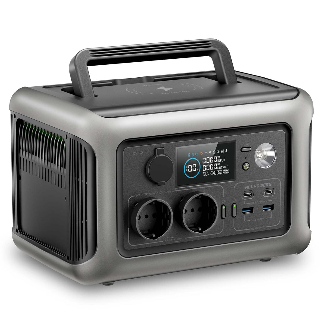 ALLPOWERS R600 Portable Power Station | 600W 299Wh