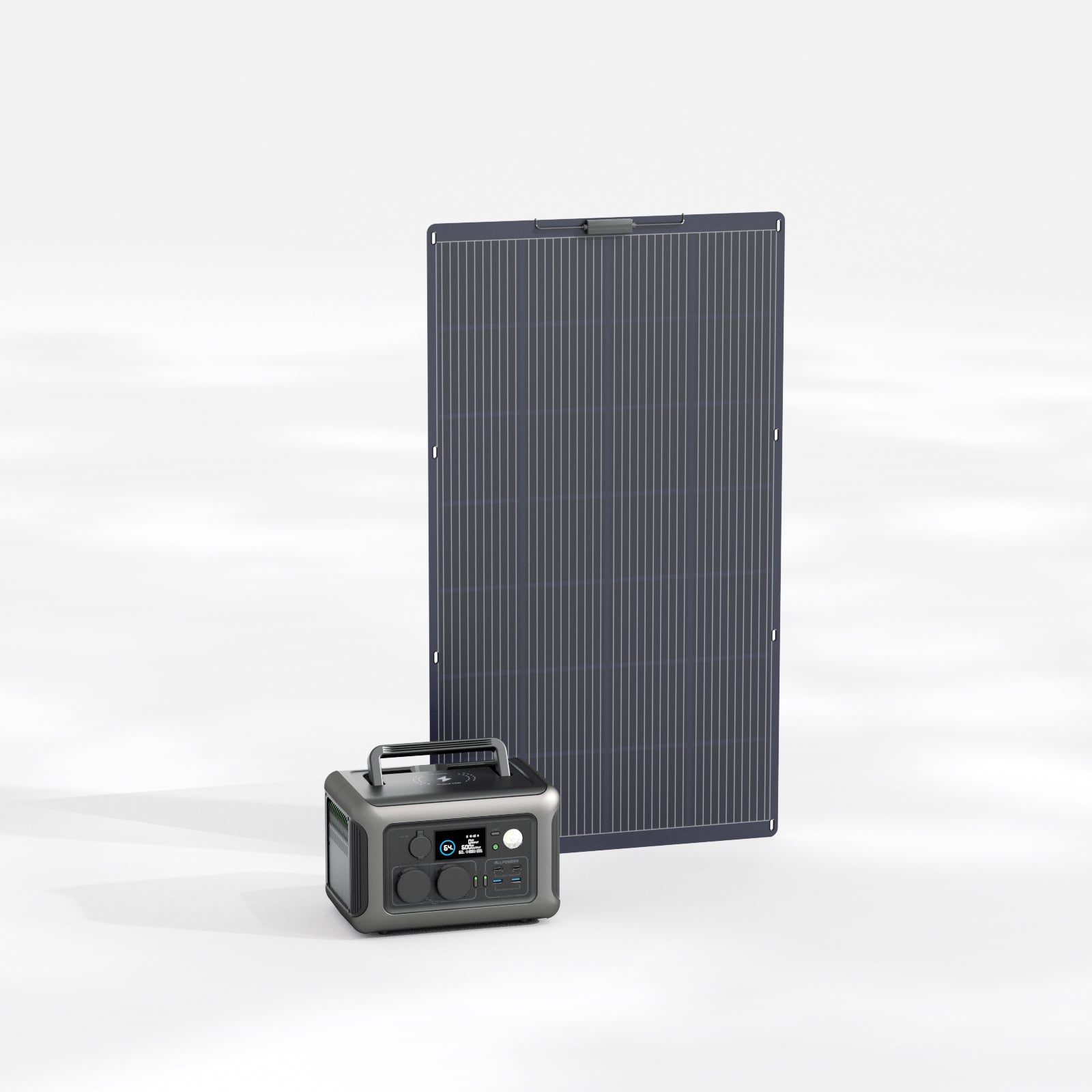 ALLPOWERS Solargenerator-Kit 600W (R600 + SF200 200W Flexibles Solarpanel)