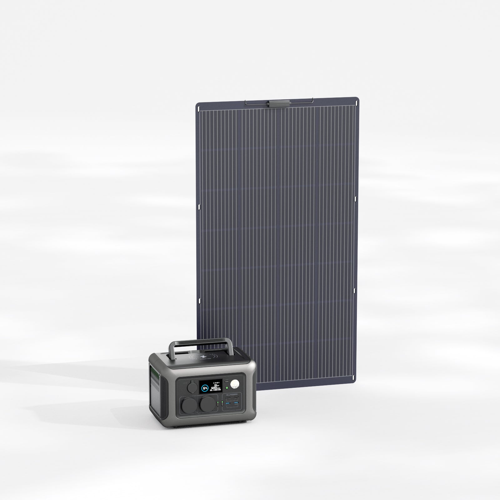 ALLPOWERS 600W Solargenerator R600 Mit 200W Solarpanel