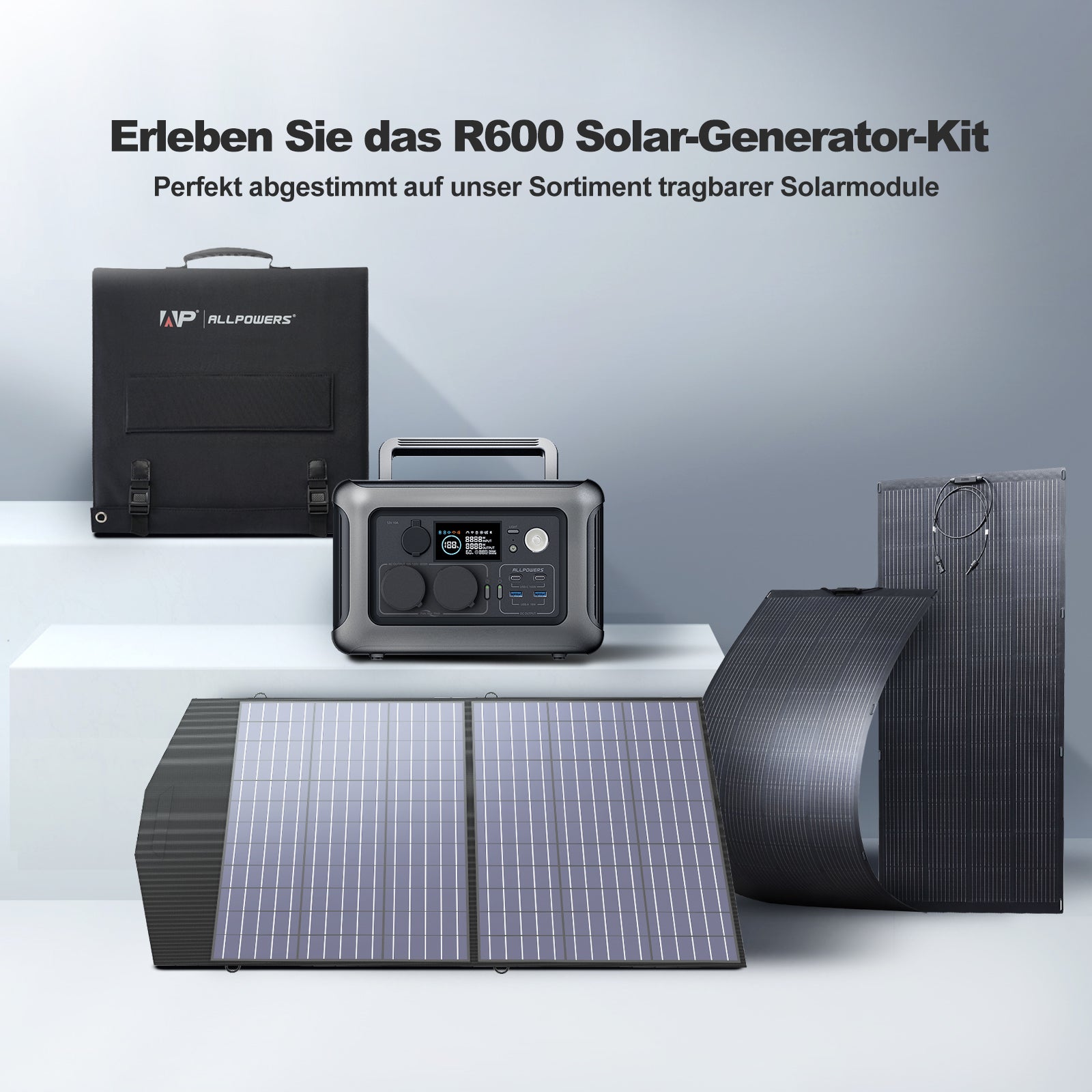 ALLPOWERS R600 Tragbare Powerstation | 600W 299Wh – ALLPOWERS Germany