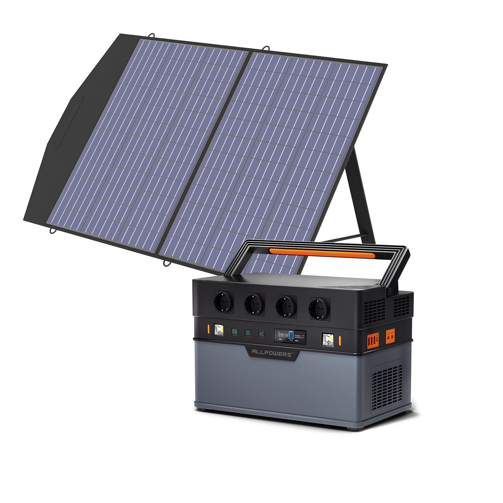 ALLPOWERS Solar Generator Kit 1500W (S1500 + SP027 100W SolarPanel) 