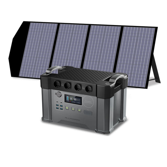 ALLPOWERS Solargenerator-Kit 2000W (S2000+ SP029 140W Solarpanel)
