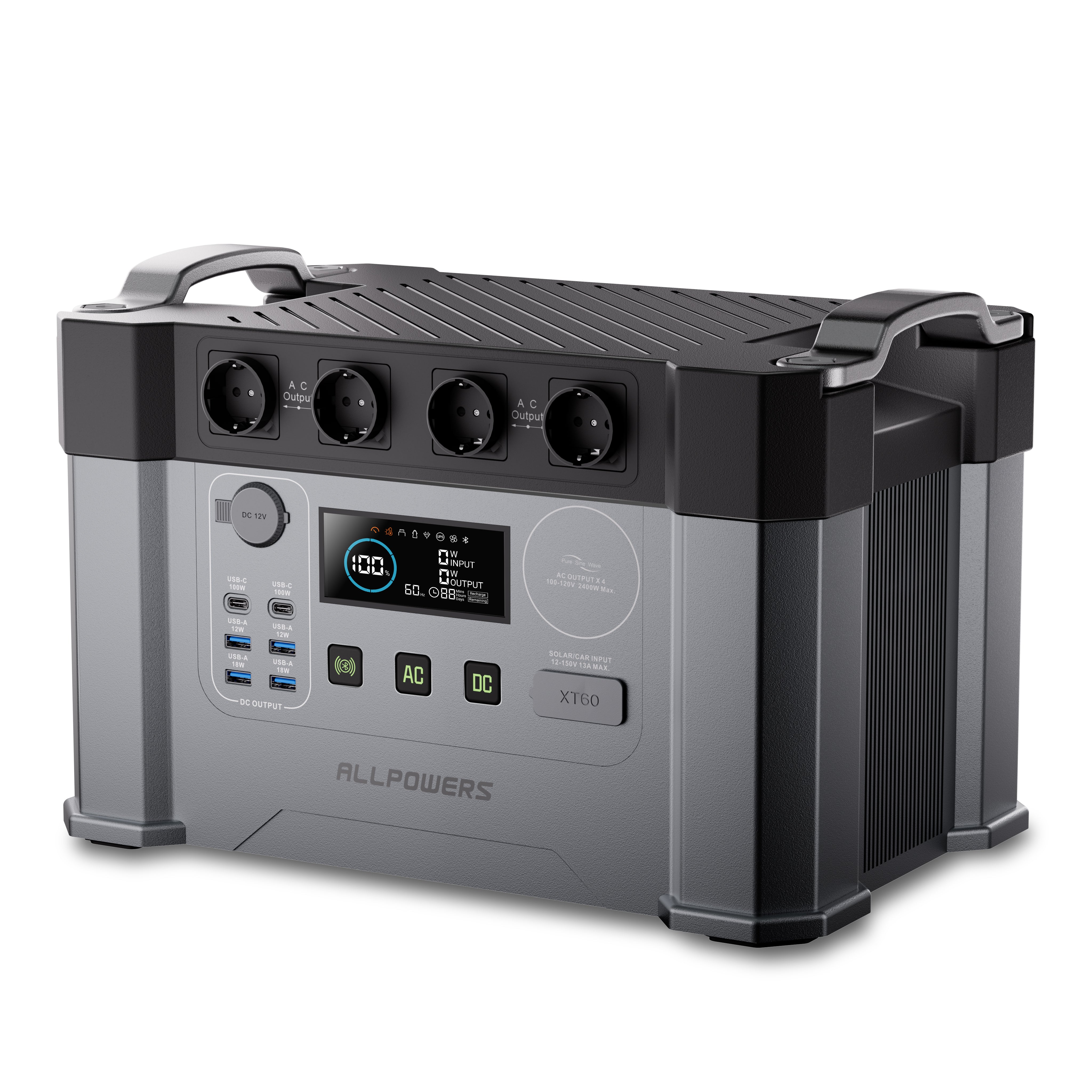 ALLPOWERS S2000 Pro Tragbares Powerstation | 2400W 1451Wh