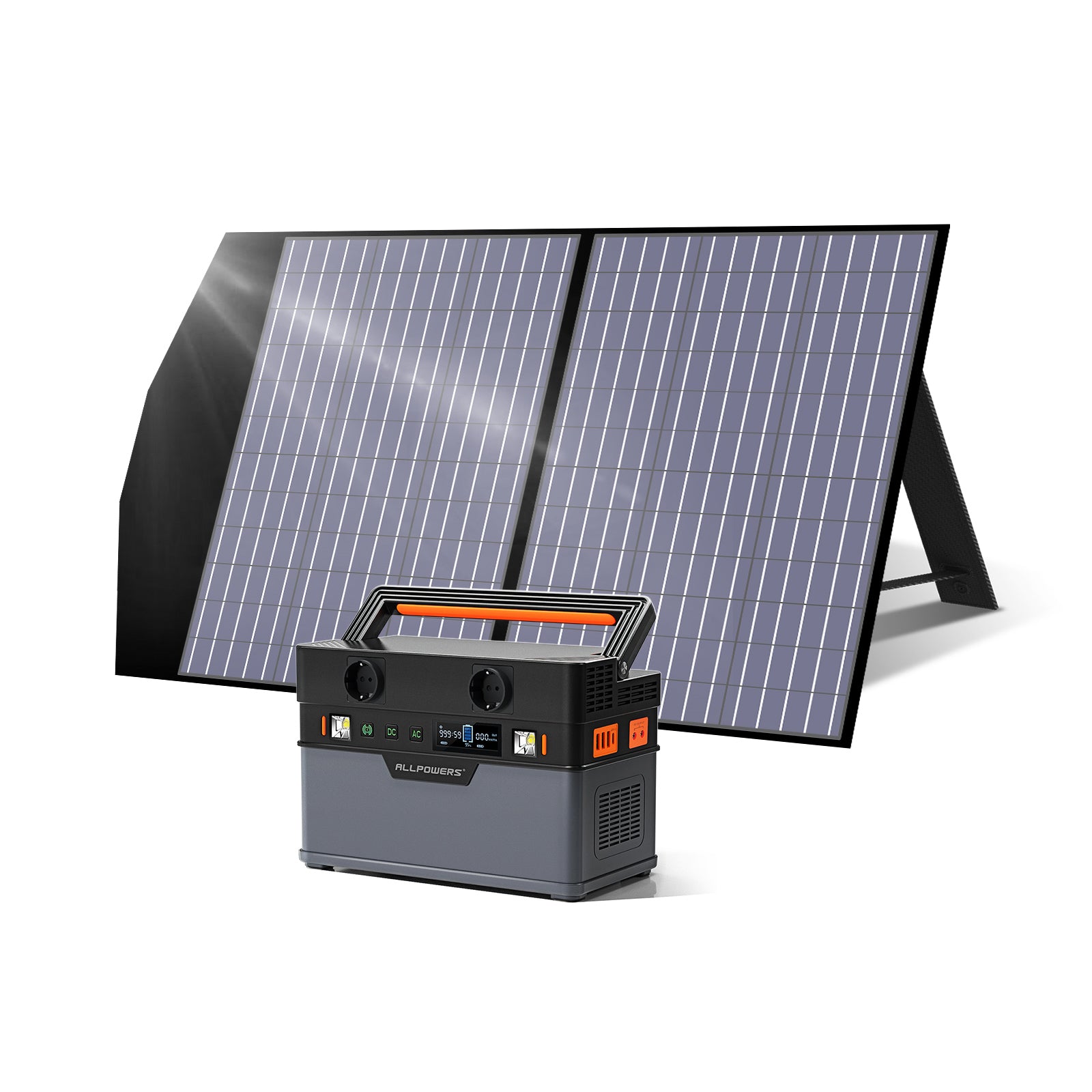 ALLPOWERS Solar Generator Kit 700W (S700 + SP027 100W Solar Panel) 