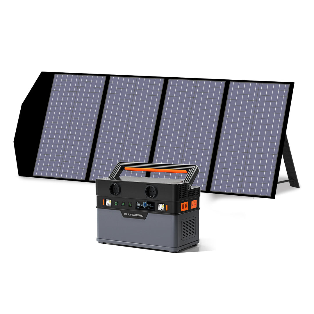ALLPOWERS Solargenerator-Kit 700W (S700 + SP029 140W Solarpanel)