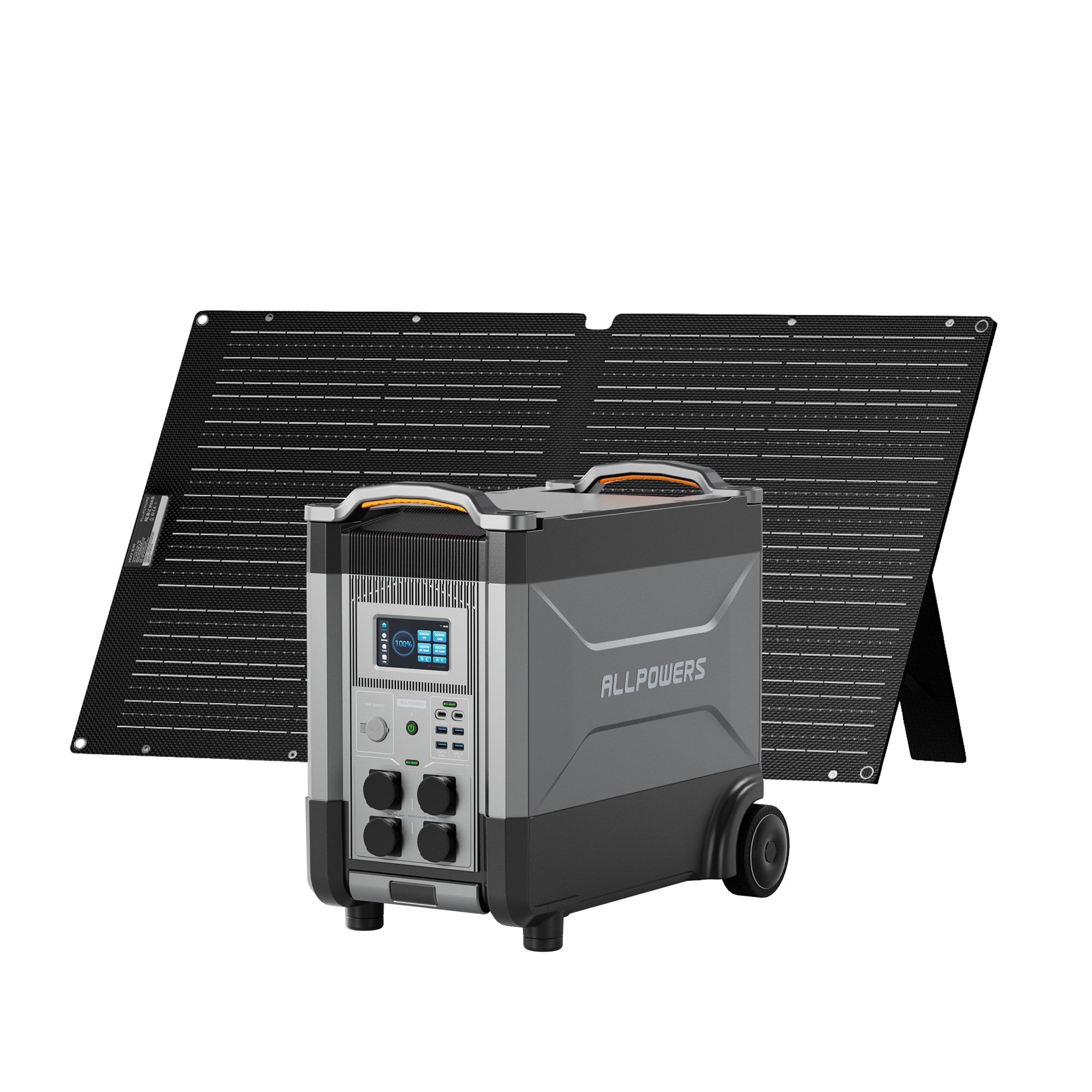 ALLPOWERS R4000 Mit 100W Solarpanel | 4000W Solargenerator