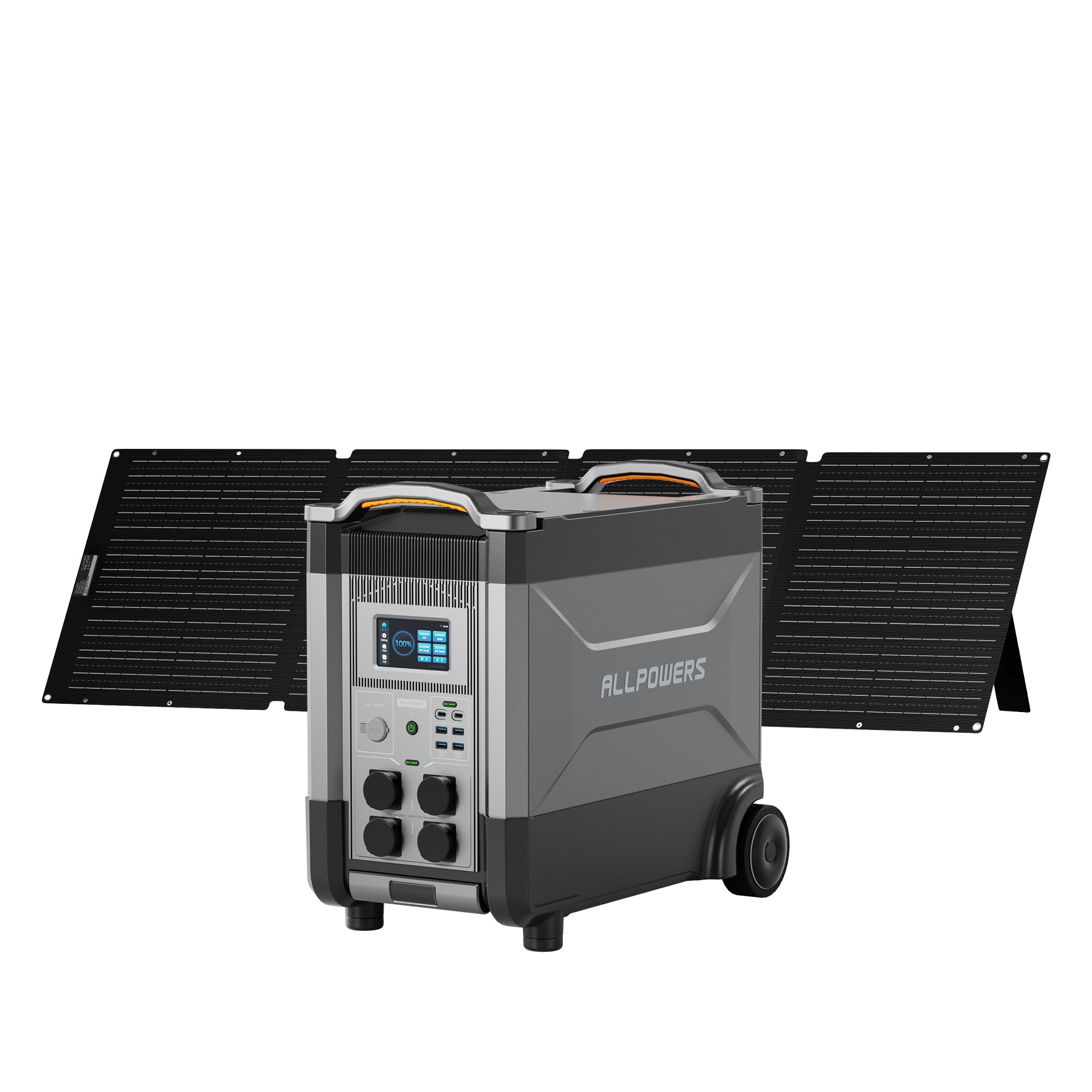ALLPOWERS R4000 Mit 200W Solarpanel | 4000W Solargenerator
