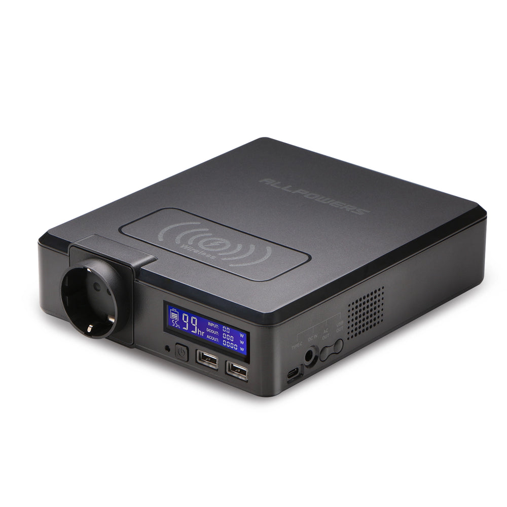 ALLPOWERS S200 Tragbare Powerbank | 200W 154Wh