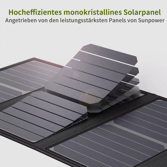 ALLPOWERS 5V 21W Solarpanel eingebaute 10000mAh Batterie SP002