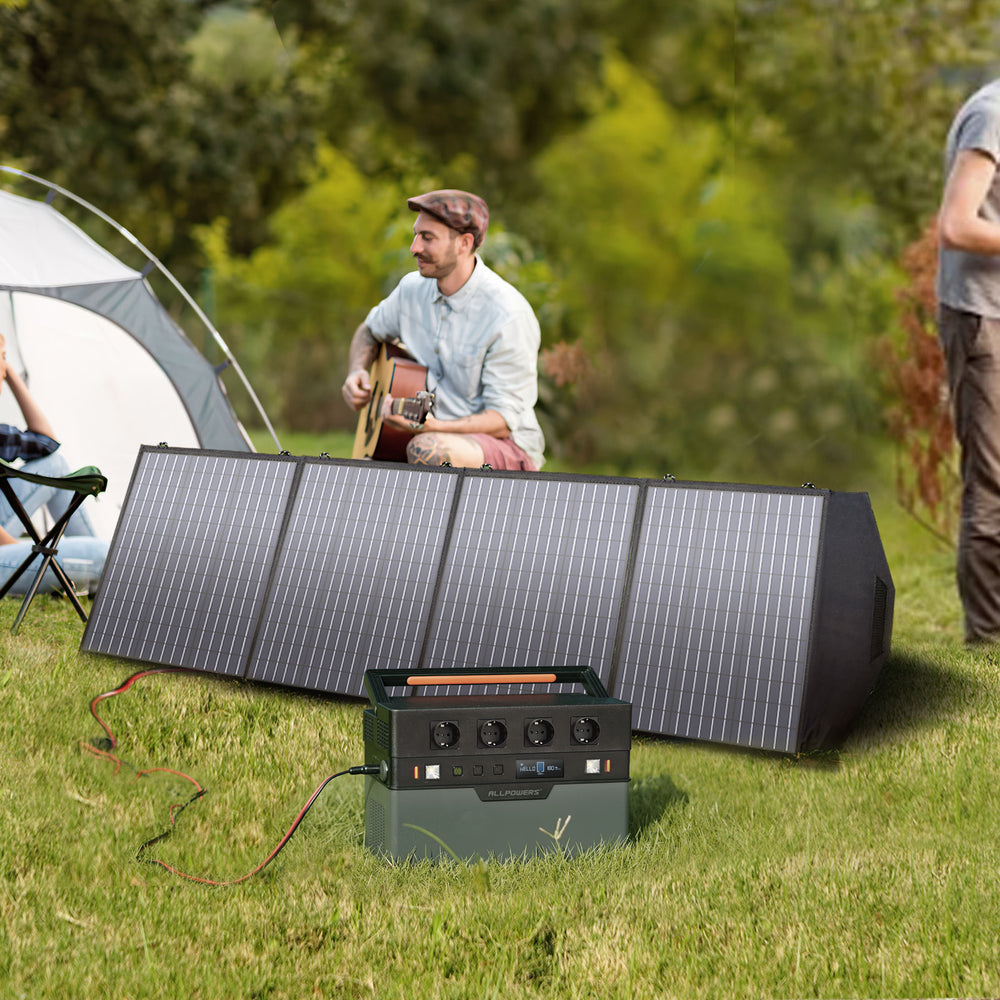 ALLPOWERS Solargenerator-Kit 1500W (S1500 + SP033 200W Solarpanel)