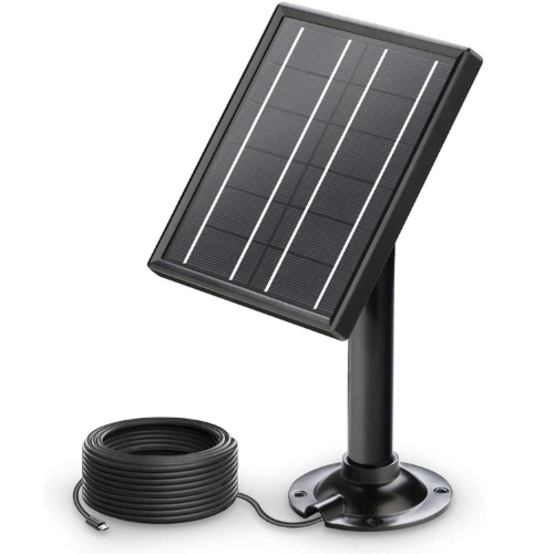 ALLPOWERS 5V 3.5W Solarpanel-Kit für Outdoor-Überwachungskamera